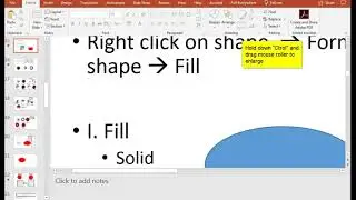 Drawing in ppt 3: Draw a Freehand Shape