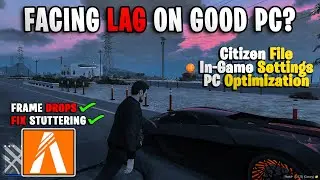 FiveM (GTA V) - How To Fix FPS Drop In 2023 | Fix Lag While Driving | Increase FPS & Boost FPS Guide