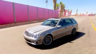 Mercedes E55 AMG Vagon 2006 - Forza Horizon 5 | Test Drive Gameplay