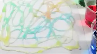 Salt Crystal Painting for Kids!