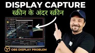 How To Hide OBS Windows From Display Capture | Fix Mirror Effect in OBS Studio | Tutorial In Hindi