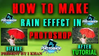 How To Make Rain Effect In Photoshop