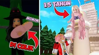 MOMON IS KIDNAPPED BY THE WITCH RAPUNZEL AND ATUN FIGHT TO SAVE MOMON @BANGJBLOX | ROBLOX