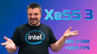 Does XeSS 3 perform better than DLSS? Frame Generation test on the Intel Arc B580