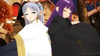 Frieren and Fern farting