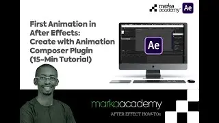 First Animation in After Effects: Create with Animation Composer Plugin