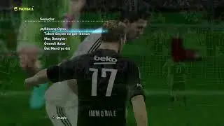 YAPAY ZEKA SİMÜLASYONLU // BEŞİKTAŞ🆚LUGANO // PES 2013 UEFA AVRUPA LİGİ MODU 2024-2025