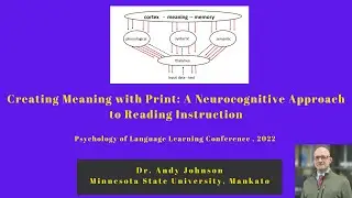 CREATING MEANING WITH PRINT: NEUROCOGNITIVE MODEL