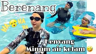 BERENANG GAYA BEBAS !! KENYANG MINUM AIR KOLAM || TAIWAN VLOG