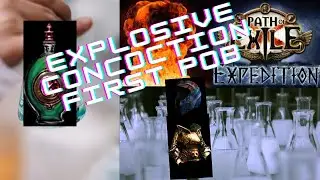 Explosive Concoction PoE POB Path of Building Numbers are HERE