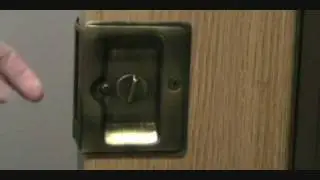 Hardware Hut - Deltana Pocket Door Privacy Pull (Function)