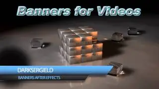Animated Banner for Videos // Bluder // Free Project After Effects #2