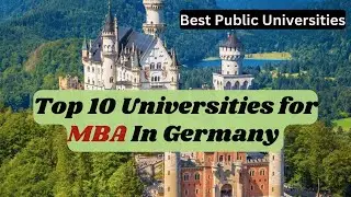 Study MBA in Germany – Top Ranked & Affordable Universities! ✅🎓