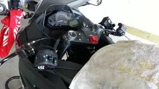 Ninja 300 Woodcraft Clip Ons Install