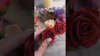 Реалистичные цветы из фоамирана и глины