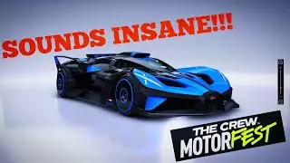 Bugatti Bolide Sounds INSANE!! - The Crew Motorfest