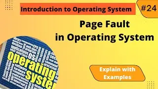 Page fault in Operating System