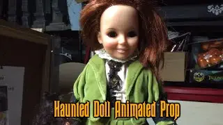 Haunted Doll Animated Halloween Prop v.2