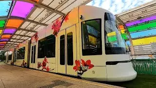 What does it feel like to ride the most beautiful tram in China? | Guangzhou Tram