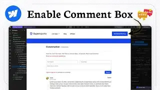 How to add Comments in Webflow (Feedback Section)