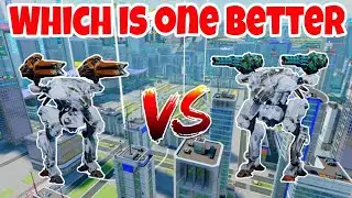 WR🔥Curie Subduer VS Curie Viper Weapon Comparisons |WAR ROBOTS|