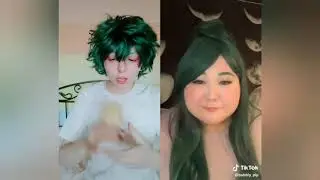 HAPPY BIRTHDAY Midoriya inko MHA/BHNA cosplay TIKTOK(sorry if it's short)
