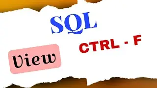 Views in SQL || Create, Modify and Drop | SQL in Tamil|| SQL Tutorial for Beginners in தமிழ்|| #sql
