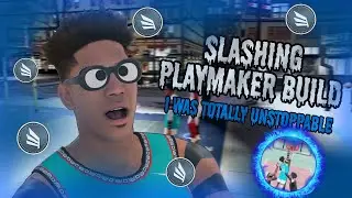 BEST SLASHING PLAYMAKER BUILD IS A DEMIGOD | CRAZY CONTACT DUNKS IN NBA 2K20!!!