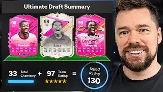 FUTTIES Team 4 130 FUT Draft Challenge! 🔥 FC 24 Ultimate Team
