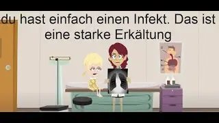 (Im Krankenhaus) Was sagt man beim Arzt? Deutsch lernen/ Learn German (Deutsche Sprache lernen)