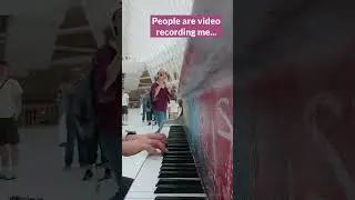 Playing Piano in NYC Metro Station
