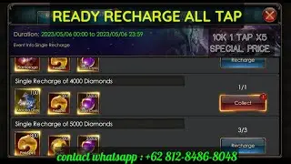 READY RECHARGE ALL TAP! SPECIAL PRICE! LEGACY OF DISCORD