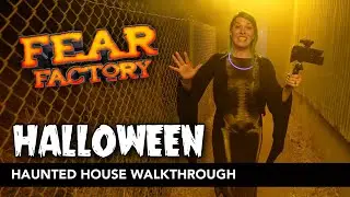 Fear Factory SLC - HALLOWEEN Haunted House Walkthrough   4K