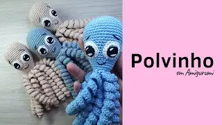 Polvinho em Amigurumi - Aula básica: Como fazer polvo em Amigurumi