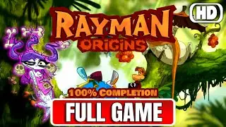 Rayman Origins - Full Game Walkthrough (100% Completion)