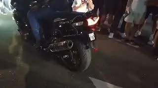 WTF GUMBALL 3000 BIKE BACKFIRING!!