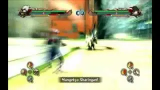 Kakashi Kamui Mangekyo Sharingan and Lightning Blade Jutsu