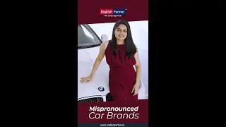 Famous car brands & its pronunciation! | English Partner | Learn English Online | Online English