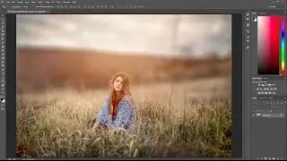 Easily Background Mixing & Blur Effects On Your Outdoor Photo | Awesome Photoshop Editing Tutorial