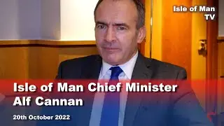 Isle of Man Chief Minister Alf Cannan