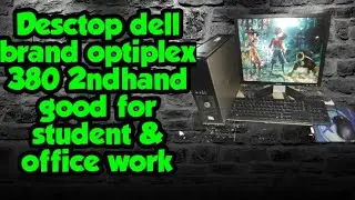 Optiplex slim dell brand desctop set