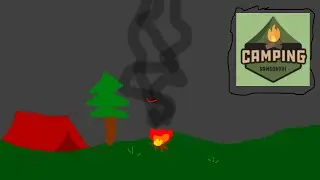Снова застрял в КЕМПИНГЕ и меня преследует МОНСТР в Roblox