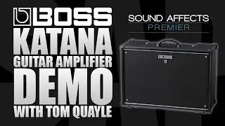 Boss Katana 100 Amplifier Demo Review w/ Tom Quayle