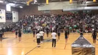 Beamer cheer spring pep assembly 2014