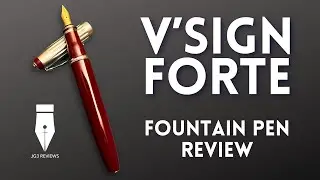 V’sign Forte Fountain Pen Review • A Solid Writer From India