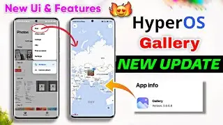 Xiaomi HyperOS Gallery New Update - New Features Like Background Remove and Maps🔥🔥 | Update Now👍
