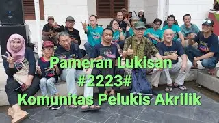 PAMERAN LUKISAN #2223 - KOPLAK