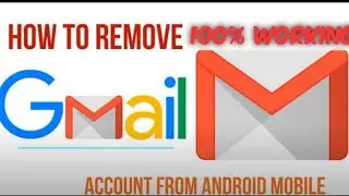 Gmail account kaise remove kare || Email id kaise remove kare