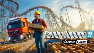 НЕУЖЕЛИ СКОРО ОТКРЫТИЕ??? Строим Американские горки в Farming Simulator 22