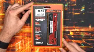 Patriot Viper Elite II DDR4 3200Mhz 32GB Memory | Unboxing
